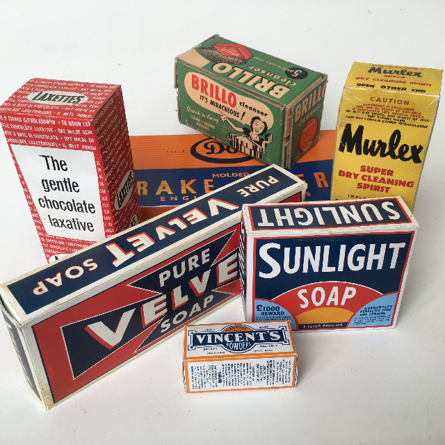 CLEANING, Product Vintage Packaging